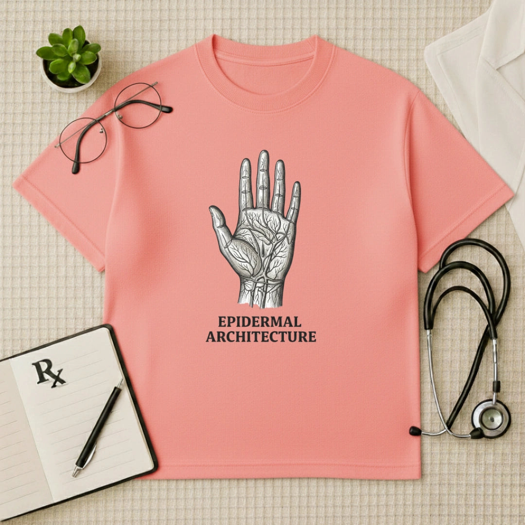 Epidermal Architecture Oversized T-Shirt