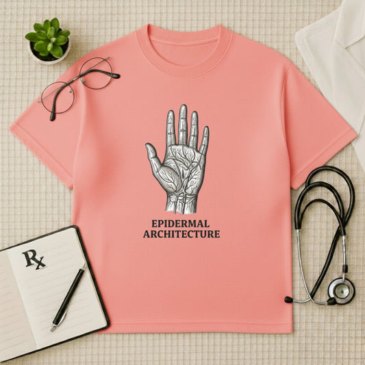 Epidermal Architecture Oversized T-Shirt