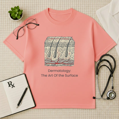 Art of the Surface Anatomical Oversized T-Shirt