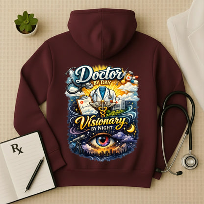 "Visionary By Night" Premium Doctor Oversized Hoodie
