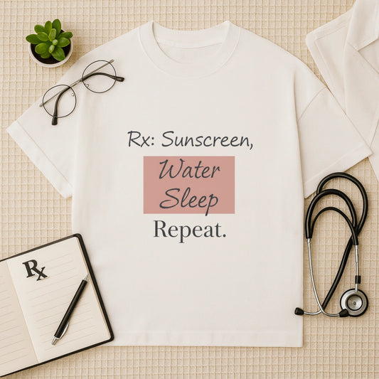 Rx Sunscreen Dermatologist Oversized T-Shirt