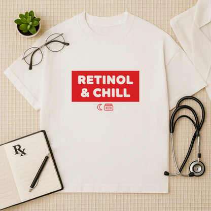 Retinol & Chill Oversized T-Shirt