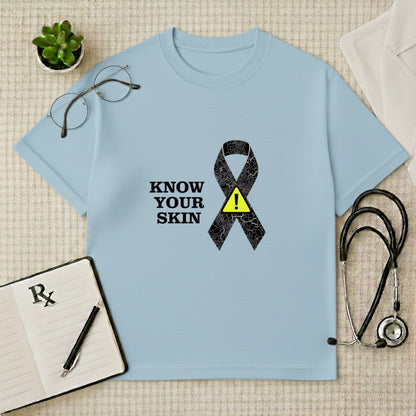 Know Your Skin Awareness Oversized Tee