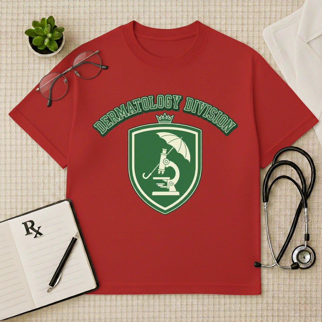 Dermatology Division Shield Oversized T-Shirt