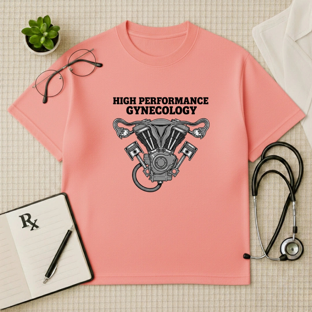 High Performance Gynecology T-shirt: Oversized Fit