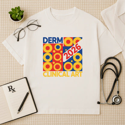 Dermo Clinical Art 2026 Oversized T-Shirt
