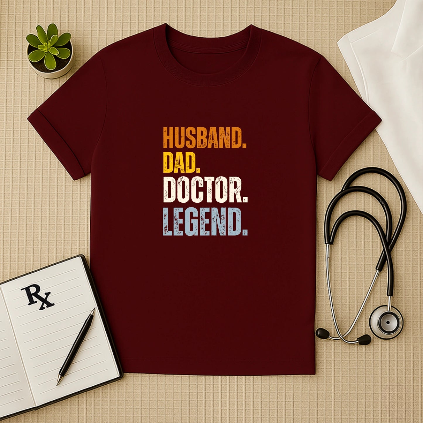 Husband Dad Doctor Legend – Men’s Doctor T-shirt