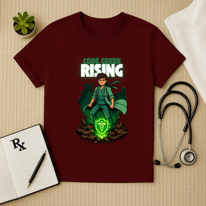 Code Green Rising – Anime Style Doctor T-shirt