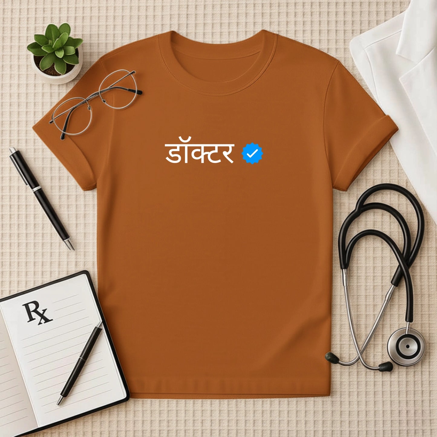 डॉक्टर ✅ Verified Doctor T-Shirt (Hindi)