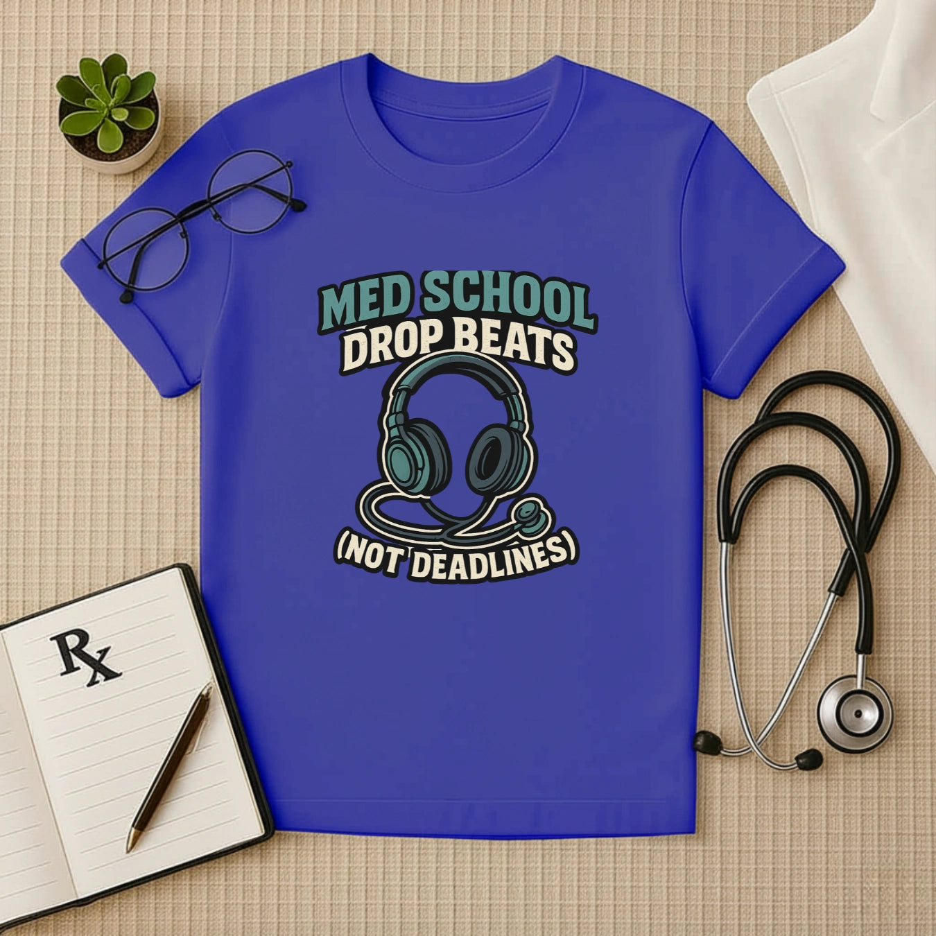 Med School Drop Beats (Not Deadlines) T-Shirt