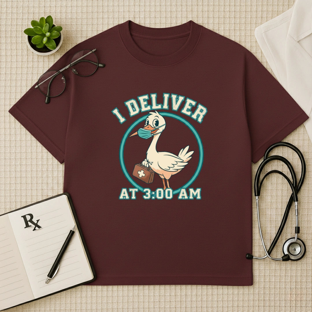 I Deliver at 3:00 AM Oversized T-Shirt