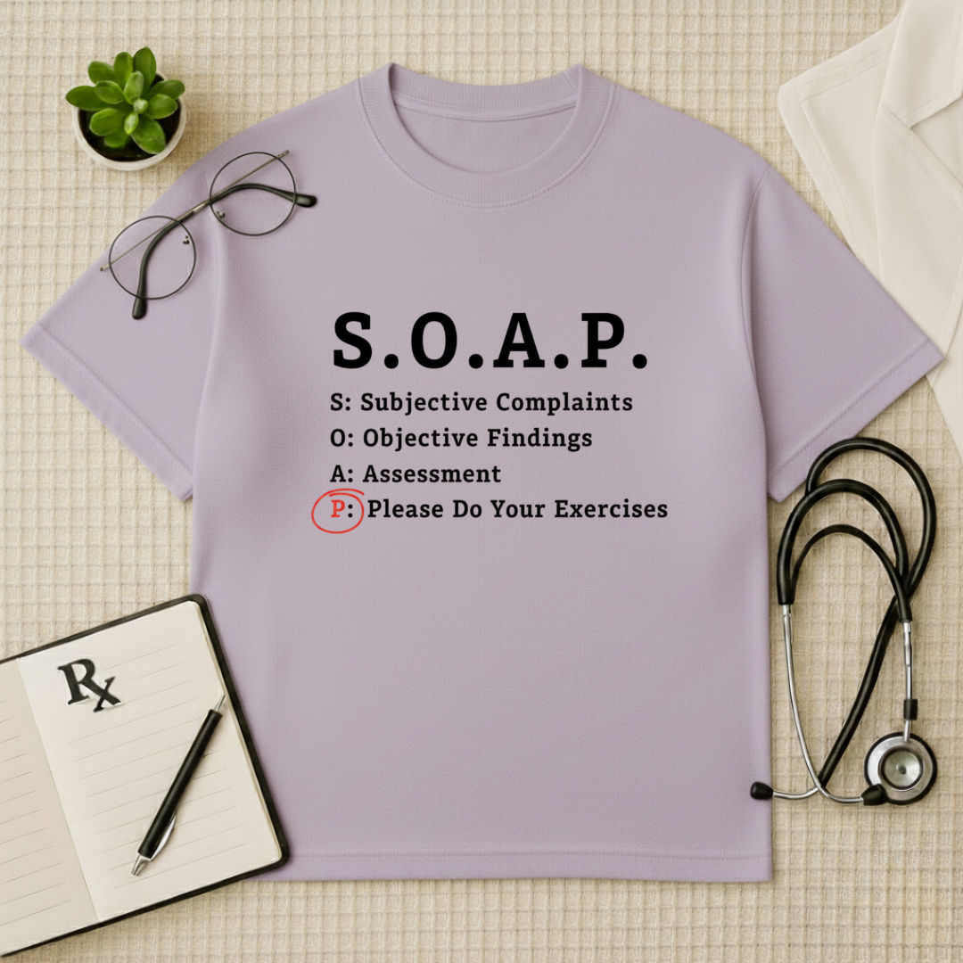 Physiotherapy S.O.A.P. Oversized T-Shirt