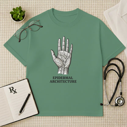 Epidermal Architecture Oversized T-Shirt