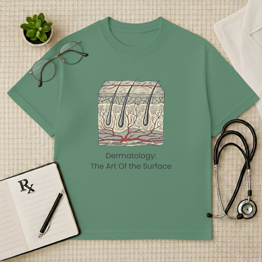 Art of the Surface Anatomical Oversized T-Shirt