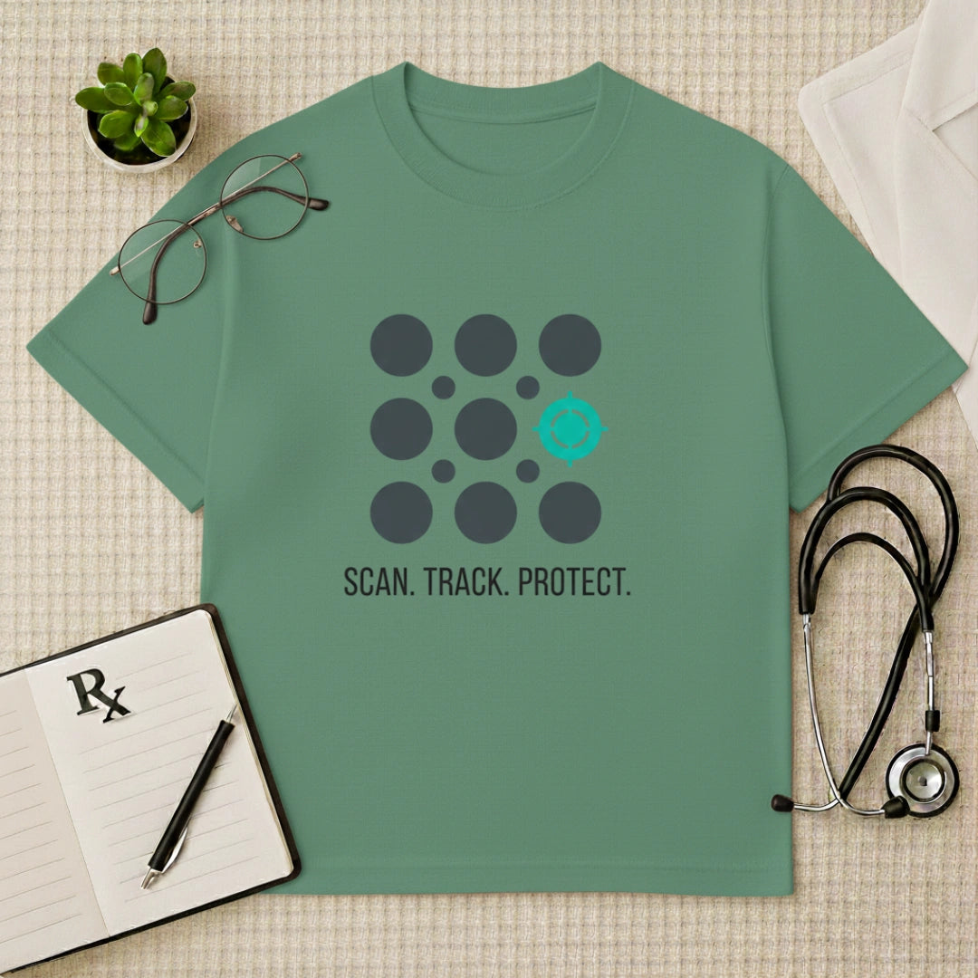 Dermatologist Skin Tracking Oversized Tee
