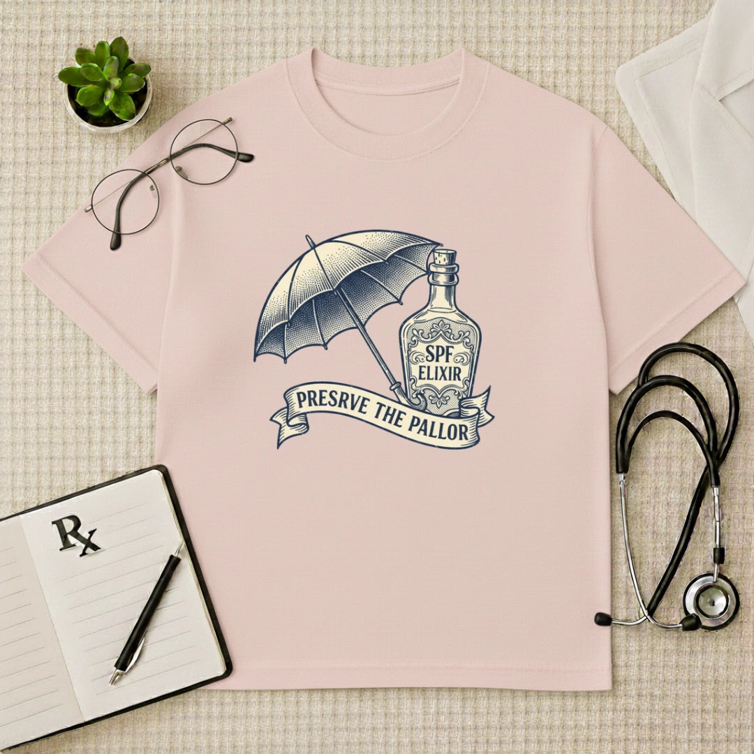 Preserve The Pallor Dermatologist Oversized Tee