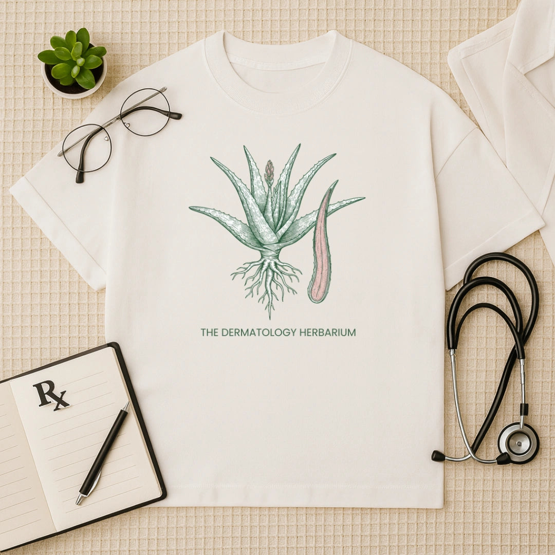 Dermatology Herbarium Oversized T-Shirt
