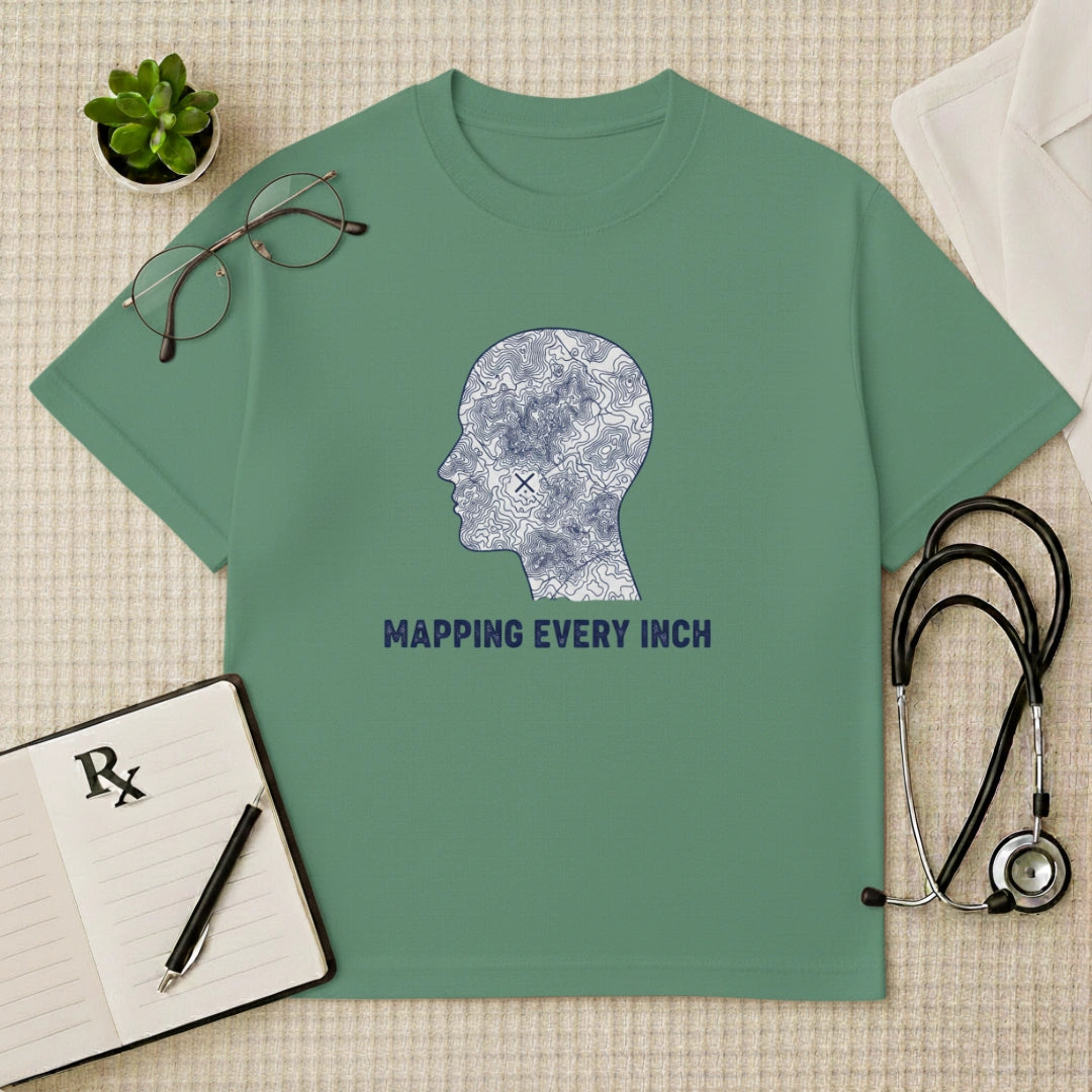 Mapping Every Inch Oversized T-Shirt
