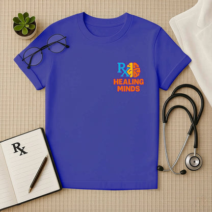 Rx Healing Minds – Mental Health Awareness Doctor T-shirt