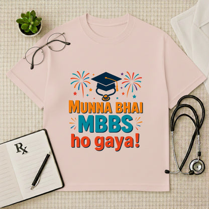 Munna Bhai MBBS Graduation Oversized T-Shirt