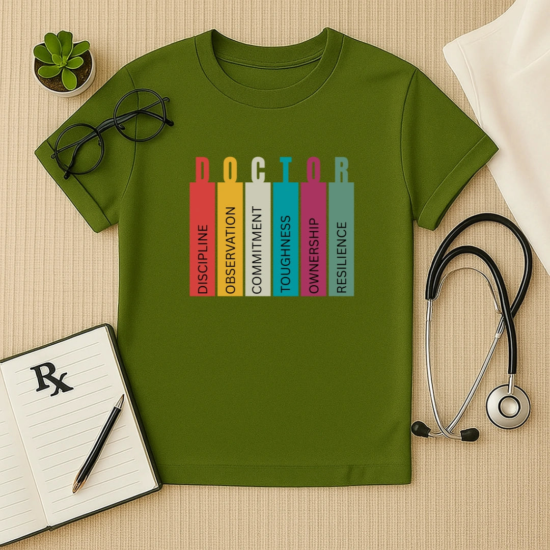 DOCTOR Acronym T-Shirt | Medical Inspiration Tee