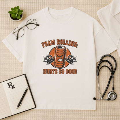 Foam Rolling Physiotherapy Oversized Tee