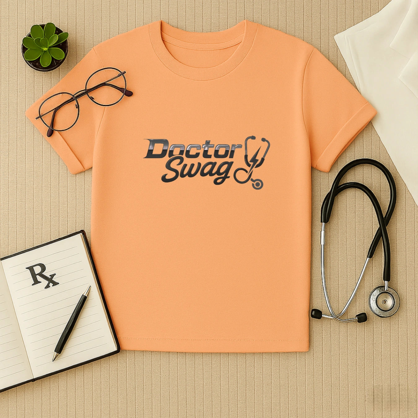Doctor Swag – Branded Doctor T-shirt for Medical Professionals