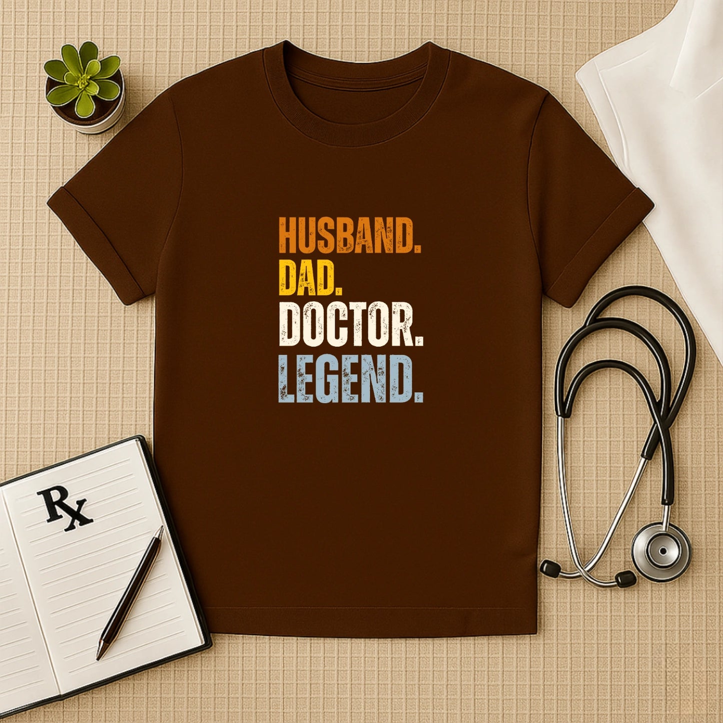 Husband Dad Doctor Legend – Men’s Doctor T-shirt