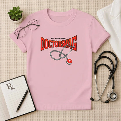 Doctor Swag: Heal Hustle Repeat Regular Fit T-Shirt