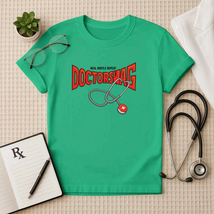Doctor Swag: Heal Hustle Repeat Regular Fit T-Shirt
