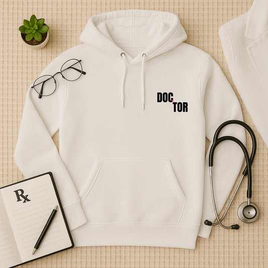 Minimal Doctor Hoodie – Classic Medical Wear