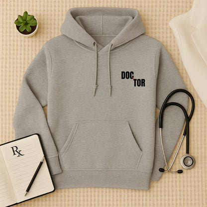 Minimal Doctor Hoodie – Classic Medical Wear