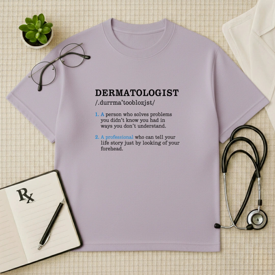 Dermatologist Definition Oversized T-Shirt