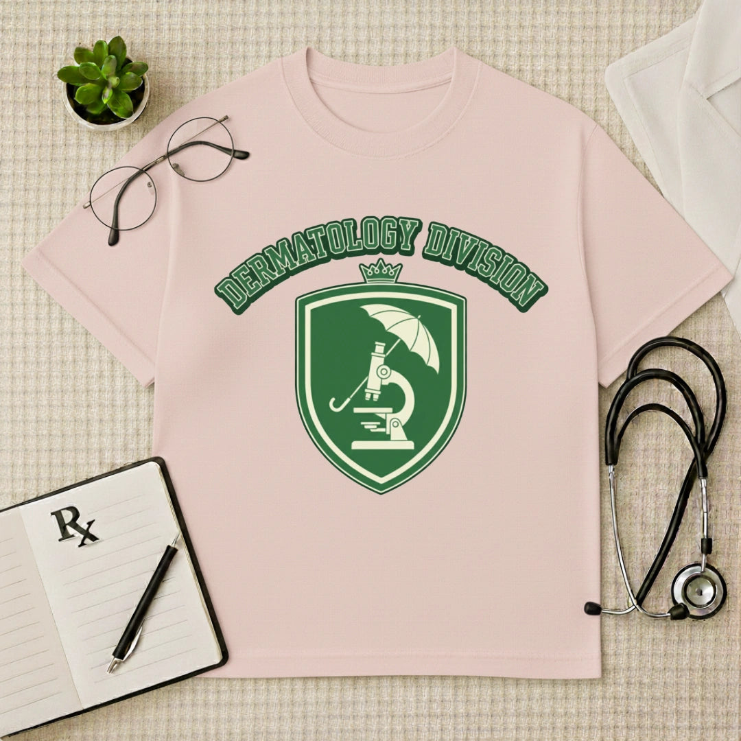 Dermatology Division Shield Oversized T-Shirt