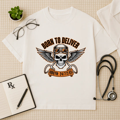 Born To Deliver Oversized T-shirt