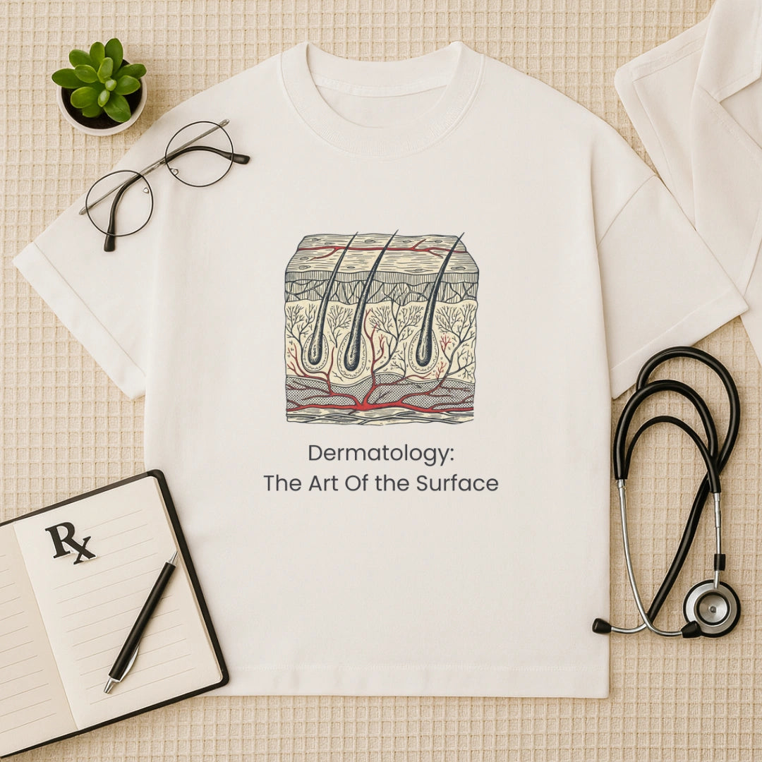 Art of the Surface Anatomical Oversized T-Shirt