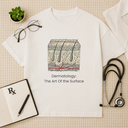 Art of the Surface Anatomical Oversized T-Shirt