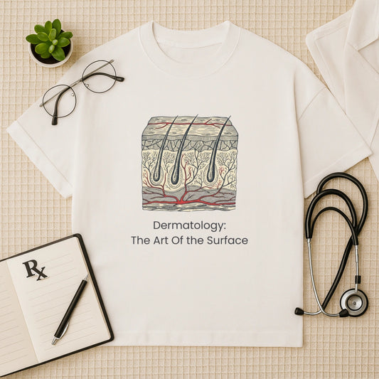 Art of the Surface Anatomical Oversized T-Shirt