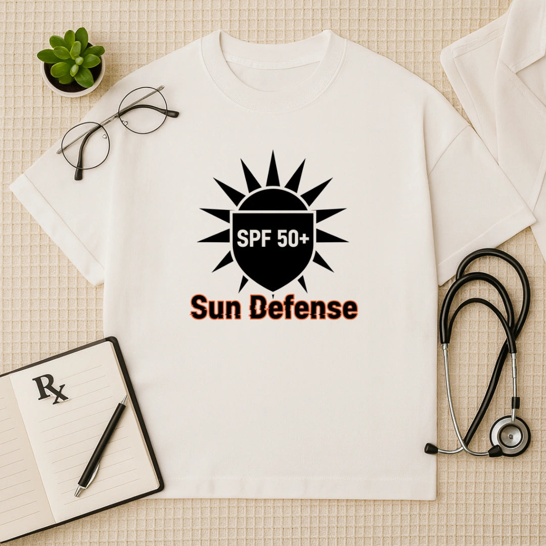 Dermatologist Sun Defense Oversized T-Shirt