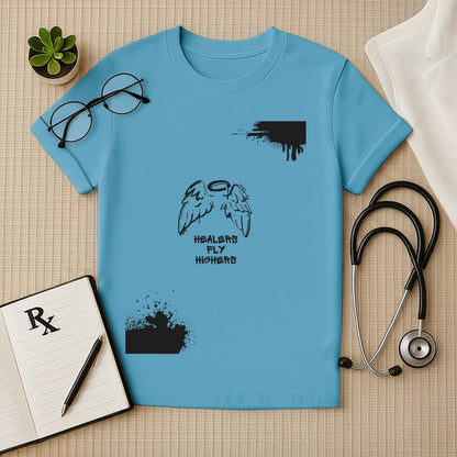 Healers Fly Higher – Motivational Doctor T-shirt for Medical Pros