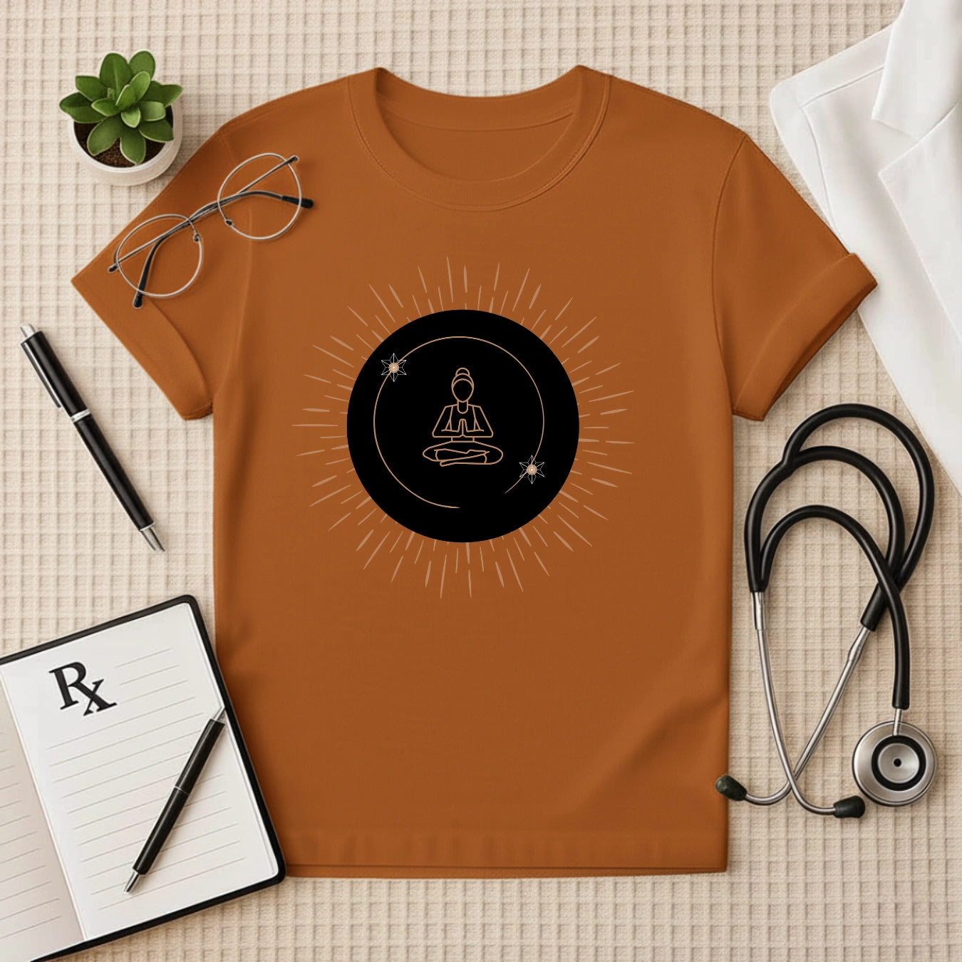 Centered Meditation Aura T-Shirt