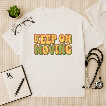Keep On Moving Oversized T-Shirt