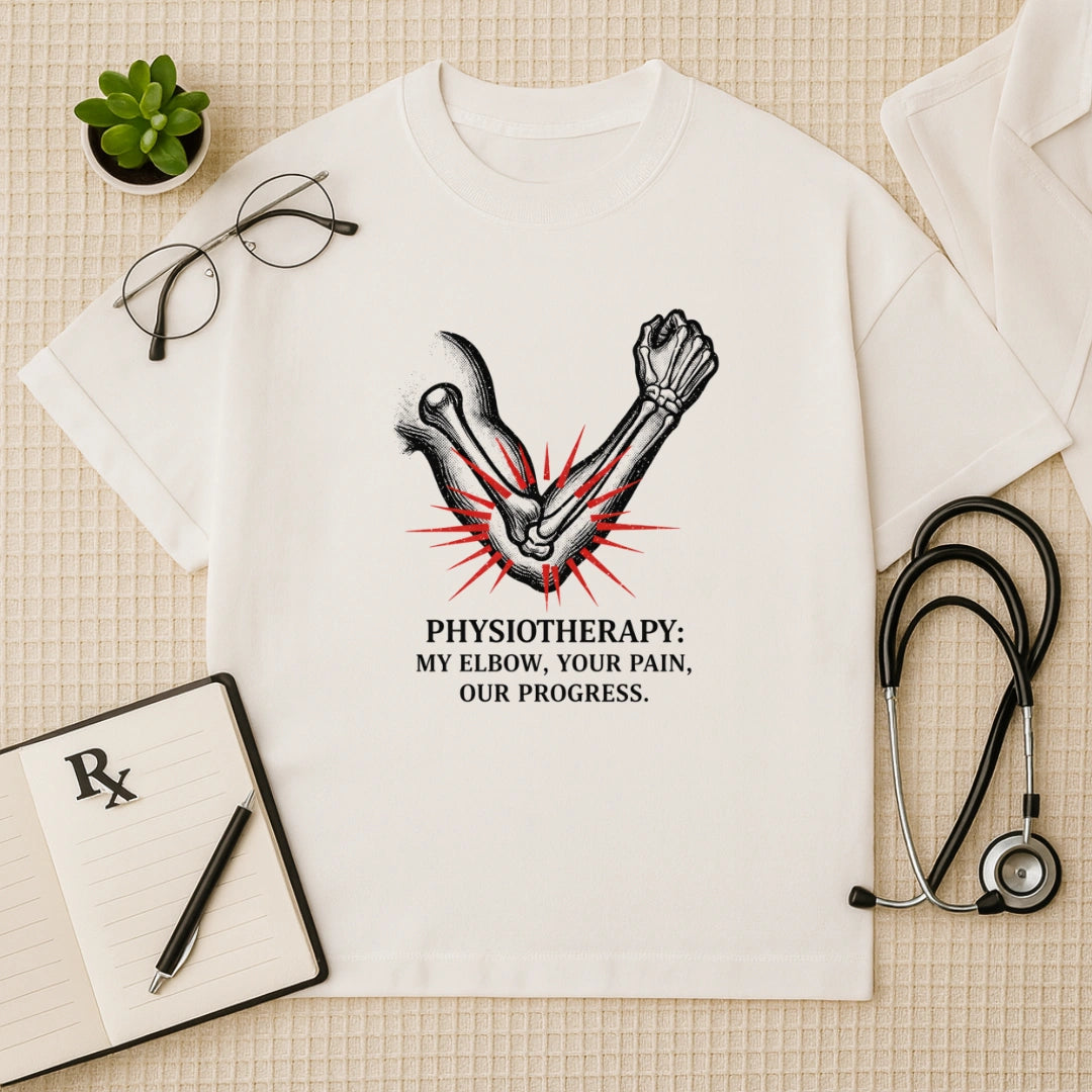 Physiotherapy Progress Oversized T-Shirt