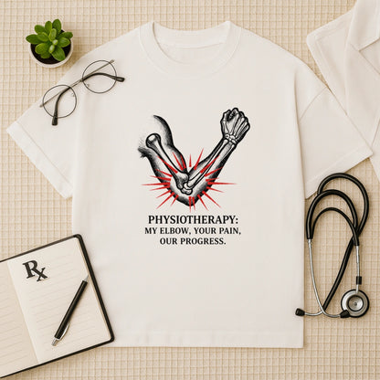 Physiotherapy Progress Oversized T-Shirt