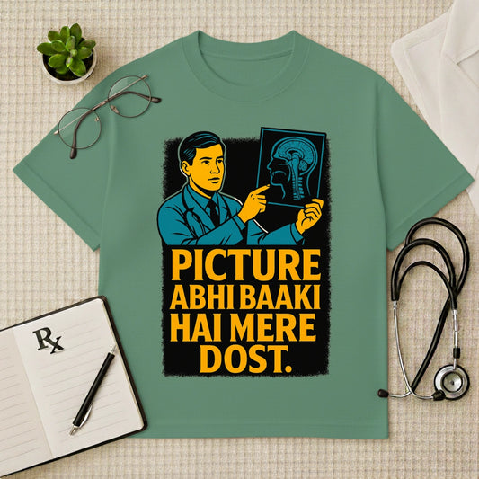 Picture Abhi Baaki Hai Oversized Tee