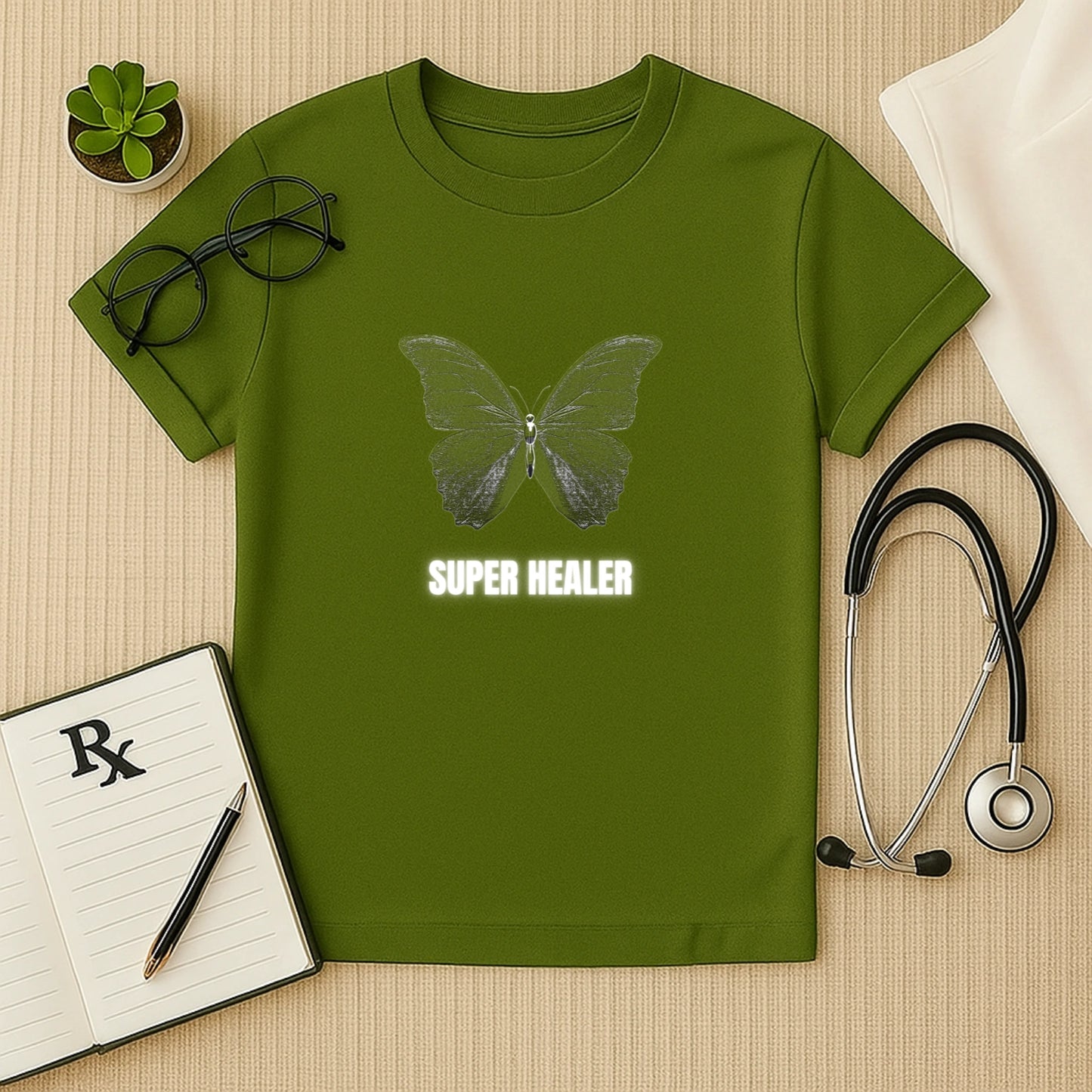 Super Healer Butterfly T-Shirt