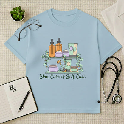 Skin Care is Self Care Oversized T-Shirt