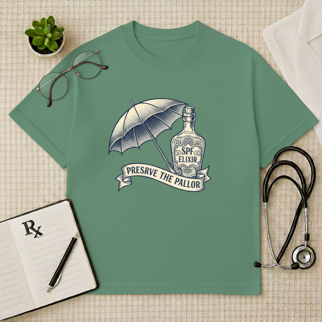 Preserve The Pallor Dermatologist Oversized Tee