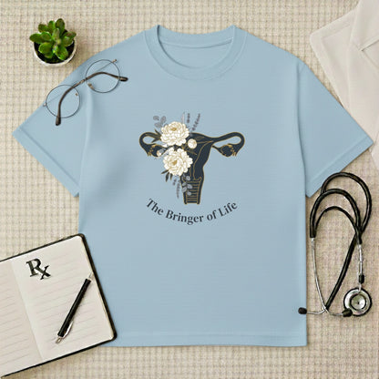 Floral Bringer of Life Oversized T-Shirt