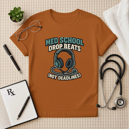 Med School Drop Beats (Not Deadlines) T-Shirt